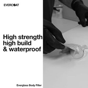 Evercoat Everglass Short Strand Fiberglass Reinforced Filler - Waterproof Filler - 128 Fl Oz