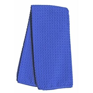 Viking Car Care 912400 Waffle Weave Drying Towel - 7 Square Feet, Royal Blue