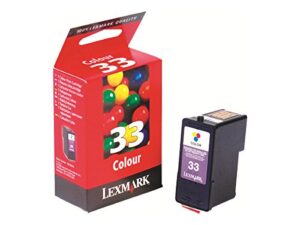 lexmark #33 factory (oem) color print cartridge
