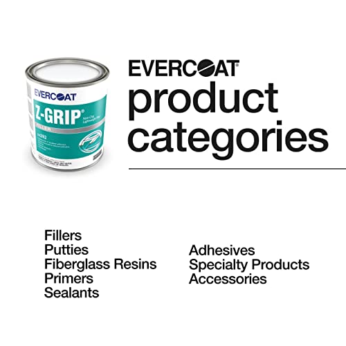 Evercoat Z-Grip Lightweight Body Filler for Aluminum, Fiberglass & More - 128 Fl Oz