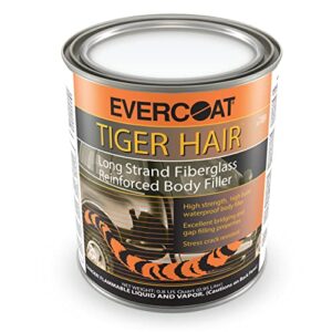 evercoat tiger hair long strand fiberglass reinforced filler – waterproof filler – 32 fl oz