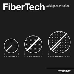 Evercoat Fiber Tech Reinforced Repair Compound for Galvanized Steel, Aluminum, and More - 814 Grams