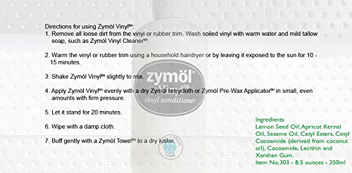 Zymol Vinyl Conditioner, 8 Ounces