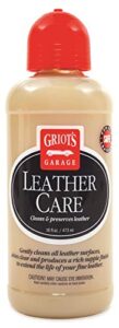 griot’s garage 11142 leather care 16oz