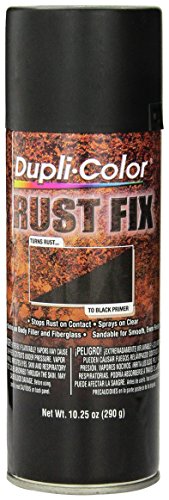 Dupli-Color ERF129 Rust Fix Rust Treatment - 10.25 oz, Black