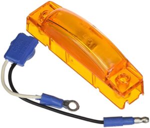 grote 65513 yellow supernova 3″ thin-line led clearance marker light (47243 + 66930)