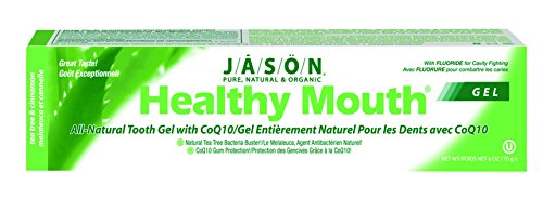 Jason Natural Products Healthy Mouth Plus CoQ10 Gel Toothpaste, 6 Ounce - 6 per case.