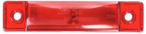 grote 65512 red supernova 3″ thin-line led clearance marker light (47242 + 66930)