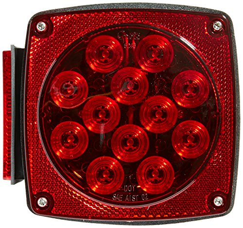 Grote 51992 Red Submersible LED Trailer Lighting Kit (Replacement LH Stop Tail Turn)