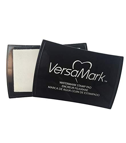 Tsukineko VM000001 Full-Size VersaMark Pigment Inkpad, 3-Inch X 2-Inch, Clear