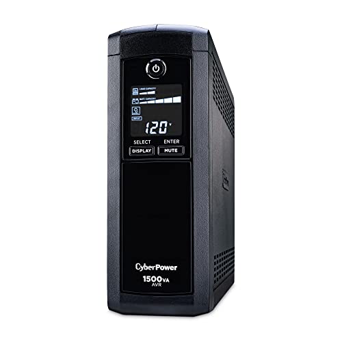 CyberPower CP1500AVRLCD Intelligent LCD UPS System, DISCONTINUED * SEE NEW UPDATED MODEL CP1500AVRLCD3 *