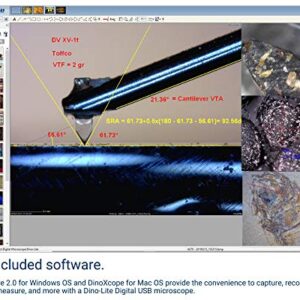 Dino-Lite USB Digital Microscope AM3113 - 0.3MP, 10x - 50x, 230x Optical Magnification, Measurement