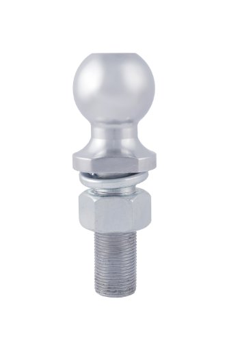 CURT 40072 Chrome Trailer Hitch Ball, 3,500 lbs, 1-7/8-Inch Diameter, 1 x 3-Inch Shank