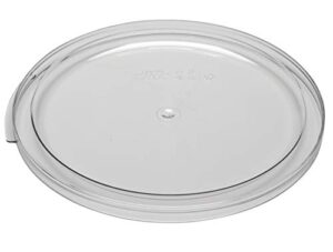 cambro camwear rfscwc12135 pack of 1 round covers for 22 qt container