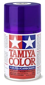 tamiya 86045 ps-45 polycarbonate spray translucent purple 3 oz