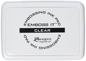 ranger emboss it clear embossing ink pad