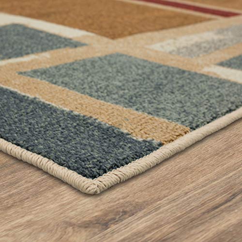 Mohawk Home Soho Regnar Geometric Squares Area Rug, 5'x7', Multi