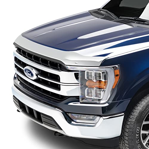 Auto Ventshade [AVS] Aeroskin Chrome Hood Protector | Low Profile, Chrome, 1 pc | 622001 | Fits 2009 - 2014 Ford F-150 (Excludes Raptor Model)