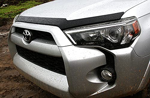 Auto Ventshade [AVS] Aeroskin Hood Protector | Flush Mount, Dark Smoke | 322007 | 2007 - 2022 Toyota Tundra, Sequoia