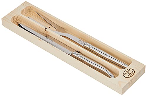 Jean Dubost Stainless Steel Carving Set