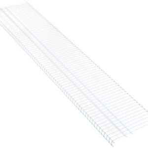 ClosetMaid 4717 SuperSlide Wire Shelf, 72 by 12-Inch, White