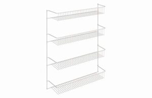 closetmaid 8033 4-tier wall rack, 18-inch wide