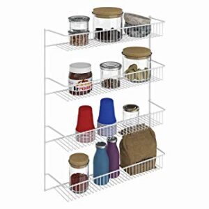 ClosetMaid 8033 4-Tier Wall Rack, 18-Inch Wide