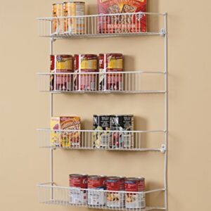 ClosetMaid 8033 4-Tier Wall Rack, 18-Inch Wide