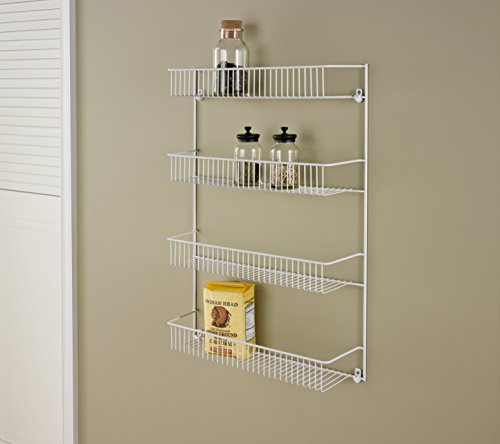 ClosetMaid 8033 4-Tier Wall Rack, 18-Inch Wide