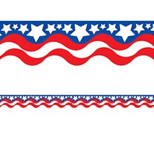 Teacher Created Resources Patriotic Border Trim, Multi Color (4158)