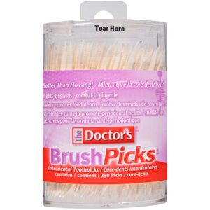 brushpicks toothpicks, 275 count