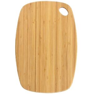 totally bamboo jet series dishwasher safe bamboo cutting board, medium, 13-1/2″ x 9″