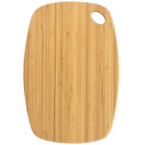 Totally Bamboo Jet Series Dishwasher Safe Bamboo Cutting Board, Medium, 13-1/2" x 9"