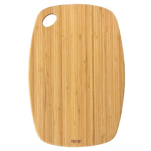 Totally Bamboo Jet Series Dishwasher Safe Bamboo Cutting Board, Medium, 13-1/2" x 9"