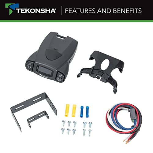 Tekonsha 90195 P3 Electronic Brake Control , silver, Single