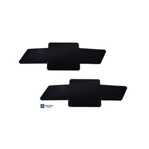 All Sales 96104K Grille Emblem, (Pack of 2) Black, 12 Inch