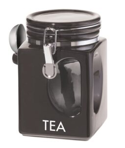oggi ez grip tea canister, black