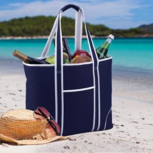 Picnic at Ascot Extra Large Insulated Cooler Bag - 30 Can Tote- Designed & Quality Approved in USA
