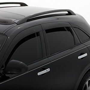 Auto Ventshade [AVS] Low Profile Ventvisor / Rain Guards | Smoke Color, 6 pc | 896001 | Fits 2003 - 2008 Infiniti FX35