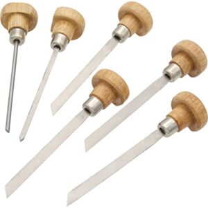 6 Graver & Sharpener Vise Hand Engraver Engraving Tools