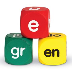 Learning Resources Phonics Cubes Class Set, Set of 18