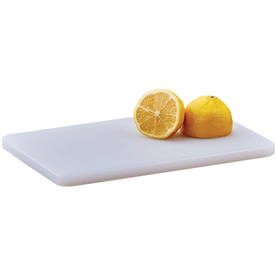 Winco CBWT-610 Cutting Board, 6" x 10" x 1/2", White