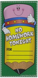 carson dellosa no homework pencil coupon (9581)