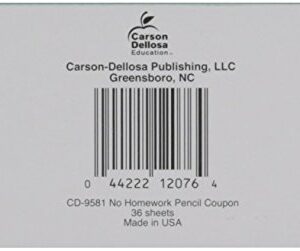 Carson Dellosa No Homework Pencil Coupon (9581)