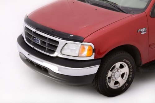 Auto Ventshade [AVS] Hoodflector / Hood Shield | Dark Smoke | 21747 | Fits 1997 - 2003 Ford F-150 & F-250, 1997 - 2002 Expedition