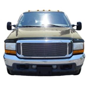 Auto Ventshade [AVS] Hoodflector / Hood Shield | Dark Smoke | 21747 | Fits 1997 - 2003 Ford F-150 & F-250, 1997 - 2002 Expedition