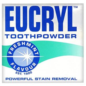 eucryl toothpowder freshmint 50g