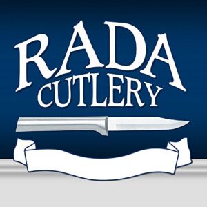 Rada Cutlery Knife 7 Kitchen Knives Starter Gift Set Stainless Steel Resin Made in USA, 11 3/8 Inches, Black Handle