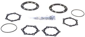 warn 7309 locking hub service kit with snap rings, gaskets, retaining bolts and o-rings