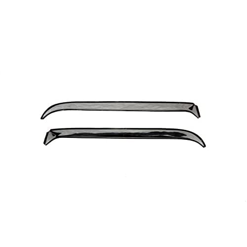 Auto Ventshade [AVS] Ventshade / Rain Guards | Stainless Steel Finish, 2 pc | 12059 | Fits Most 1973 - 1991 GM Full Size Trucks and SUV's